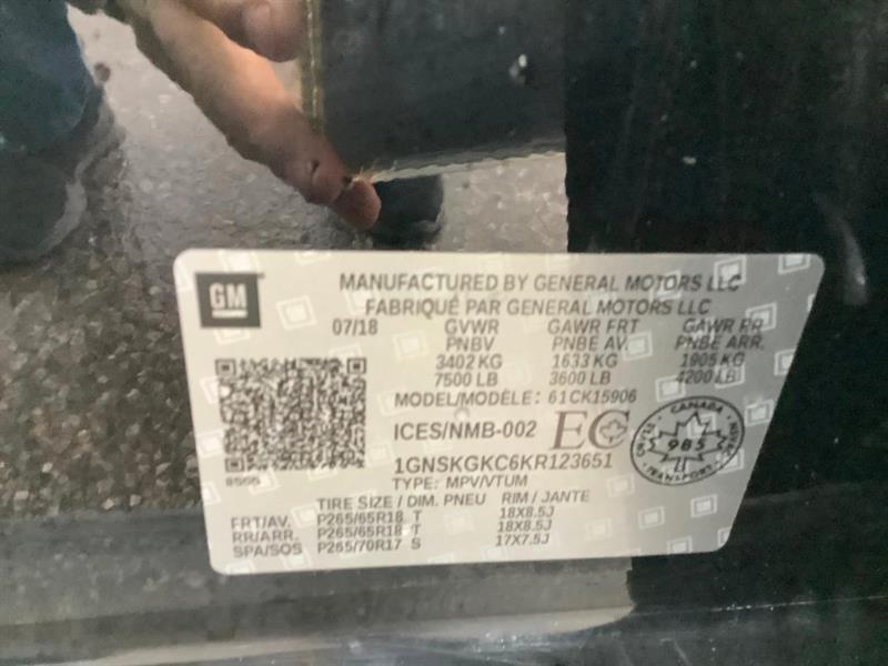 2019
Chevrolet
Suburban